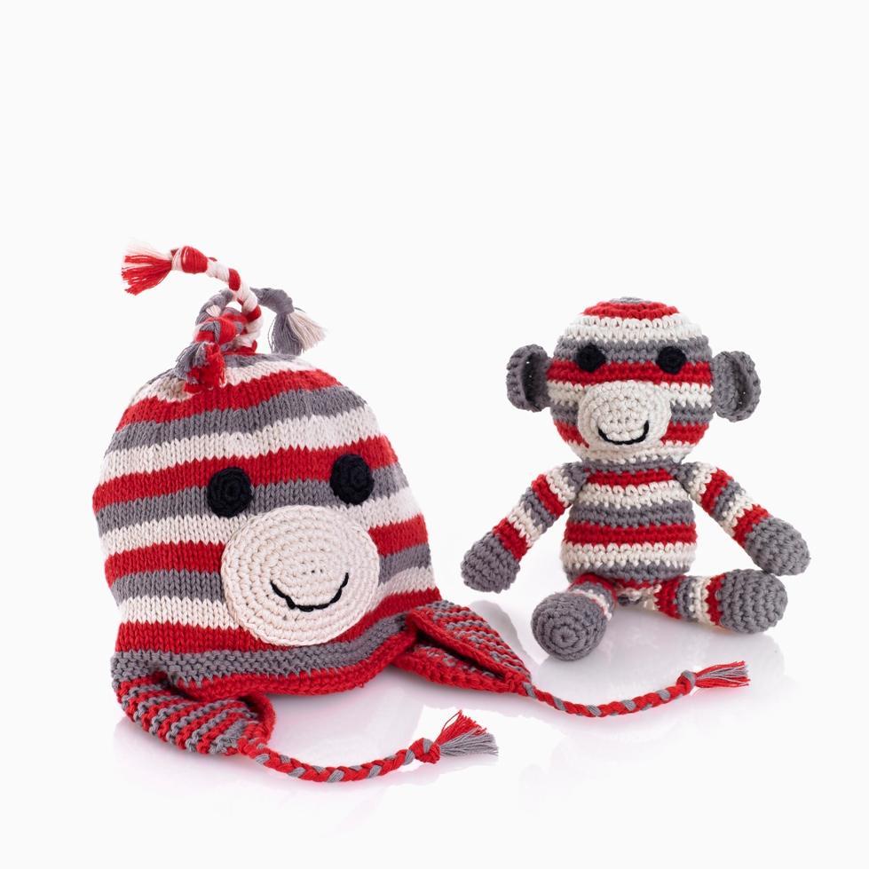 Pebble monkey hat